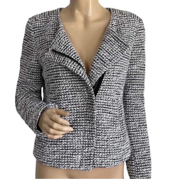 Ann Taylor Loft Zip Up Blazer Size 8 Women’s - Picture 7 of 16